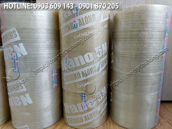 băng keo sợi thủy tinh nguyên cây