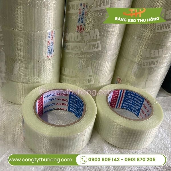 Băng keo sợi thủy tinh gia cố hàng nặng Băng keo sợi thủy tinh gia cố hàng nặng