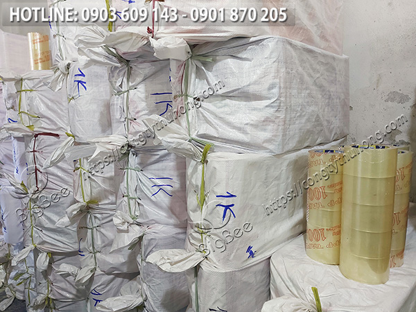 băng keo trong 1kg, băng keo trong 2kg 3