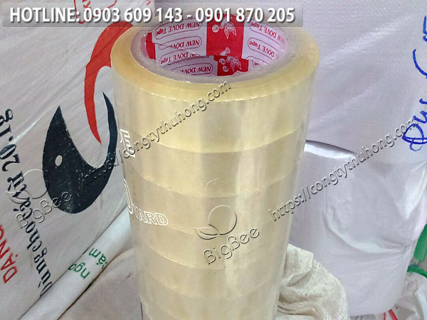 băng keo trong cuộn nhỏ sử dụng cho văn phòng 4