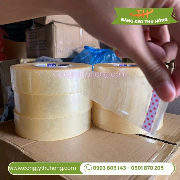 Băng keo cuộn lớn dùng siêu tiết kiệm Băng keo cuộn lớn dùng siêu tiết kiệm