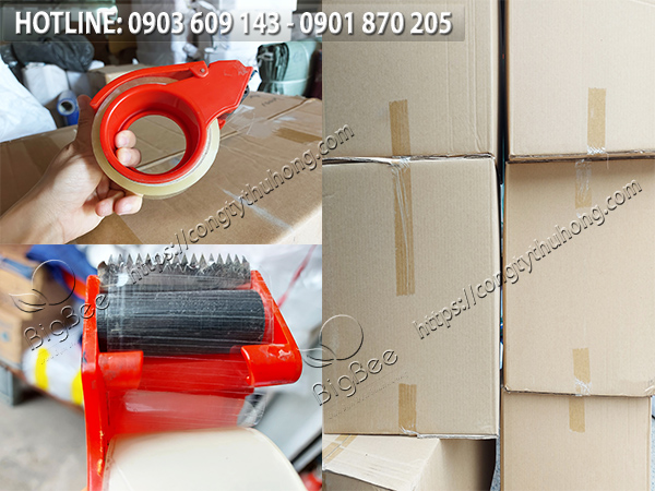 Băng keo trong dán thùng theo yêu cầu 3 Băng keo trong dán thùng theo yêu cầu 3