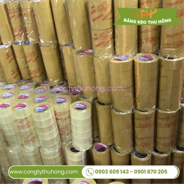Băng keo dán thùng Thu Hồng Băng keo dán thùng Thu Hồng