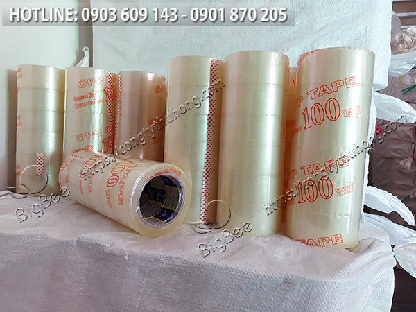 băng keo trong đục giá tốt 5