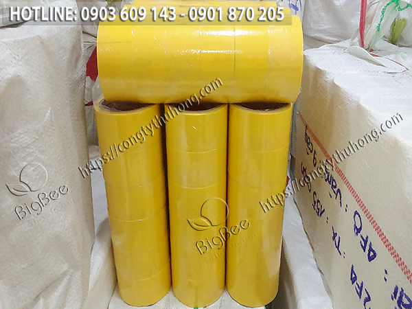 băng keo vải màu vàng