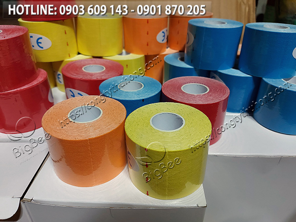 Băng keo vải thể thao đủ màu sắc Băng keo vải thể thao đủ màu sắc