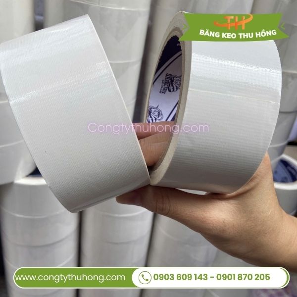 Băng keo vải màu trắng Băng keo vải màu trắng