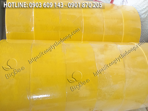 băng keo vải màu vàng