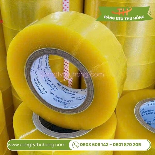 Băng keo màu vàng chanh Băng keo màu vàng chanh