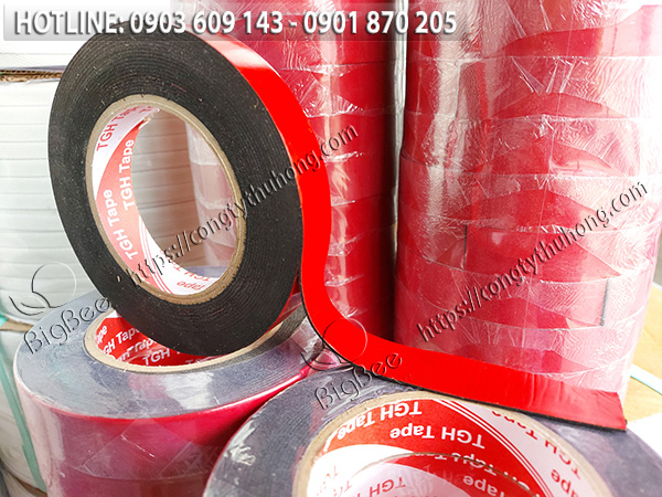 băng keo xốp đen 2 mặt