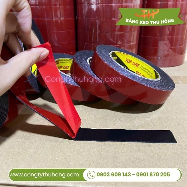 Băng keo mút xốp 2 mặt Băng keo mút xốp 2 mặt