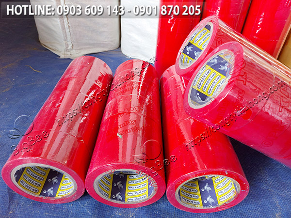 băng keo màu đỏ 100yard giá rẻ