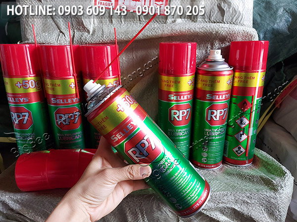 bình xịt chống rỉ sét và bôi trơn RP7 350g 4