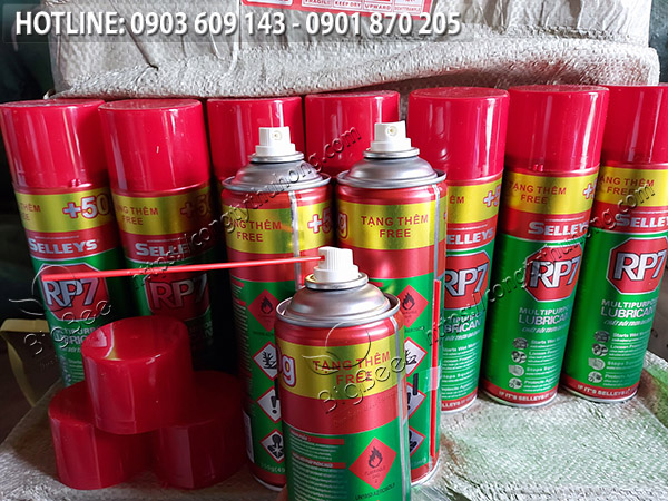 bình xịt đa năng chống rỉ sét và bôi trơn RP7 5