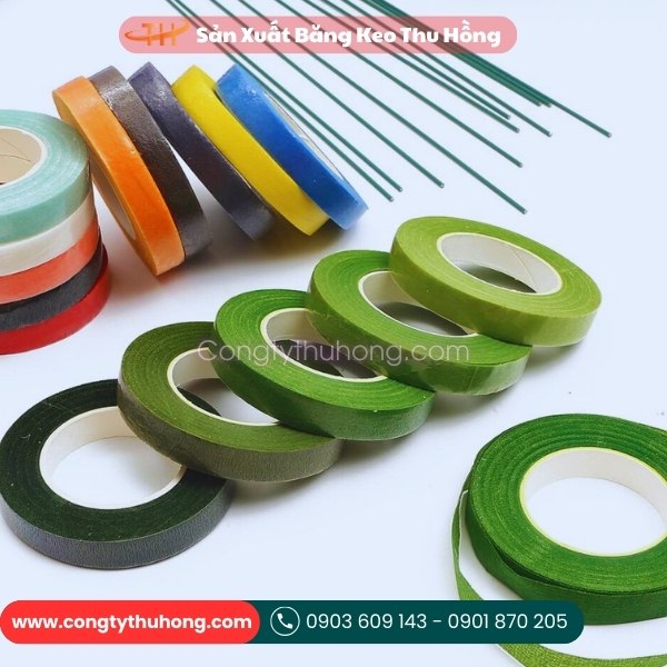 Băng keo giấy đủ màu Băng keo giấy đủ màu