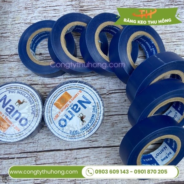 Băng keo nano điện màu xanh dương Băng keo nano điện màu xanh dương