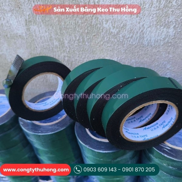 Băng keo mút xốp chịu được nhiệt độ cao Băng keo mút xốp chịu được nhiệt độ cao