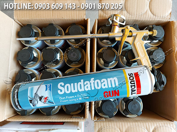 cách sử dụng keo bọt nở soudafoam an toàn 2