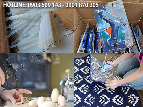 keo nến và súng bắn keo cùng công dụng thực tế