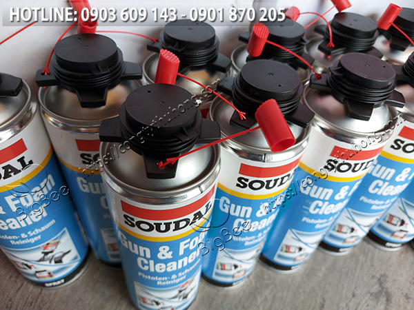 chai xịt foam cleaner rửa keo và súng 1