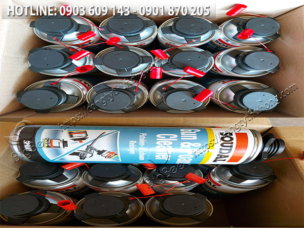 chai xịt foam cleaner rửa keo và súng 3