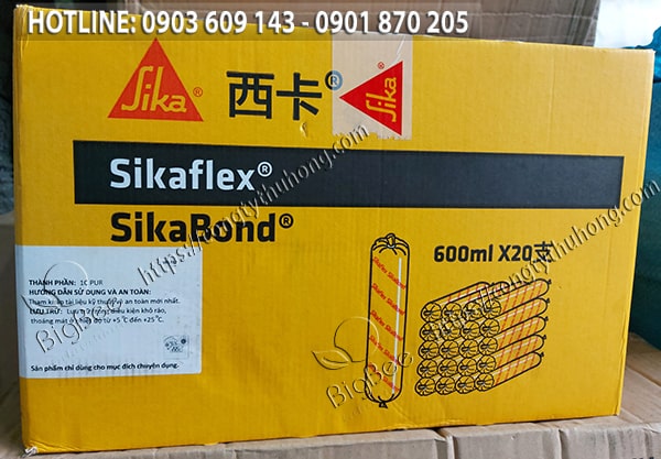 chất trám khe đa năng sikaflex đóng thùng