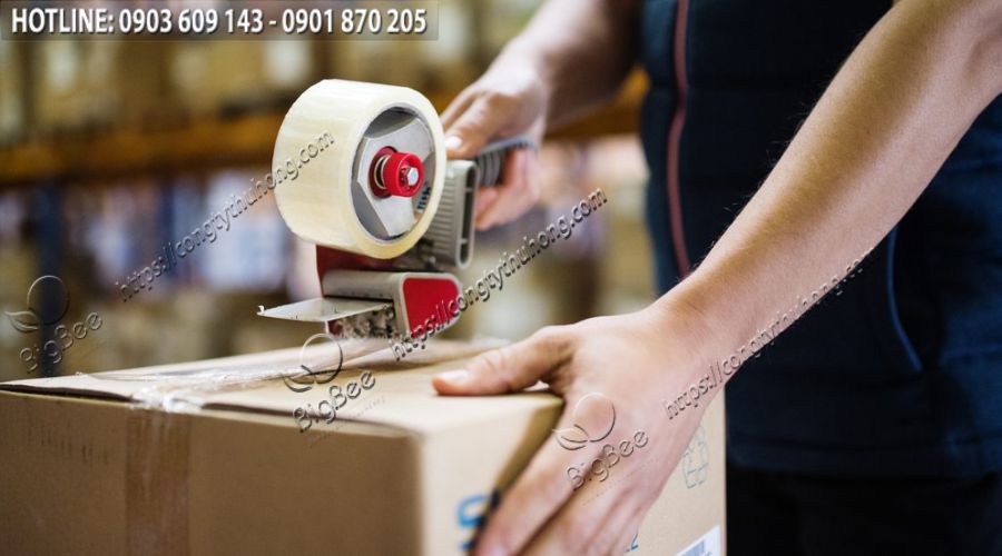 Bạn dễ dàng dán thùng carton với đường đi đẹp Bạn dễ dàng dán thùng carton với đường đi đẹp