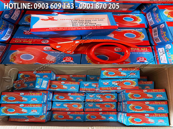 dao cắt băng keo dán thùng bằng sắt giá sỉ rẻ