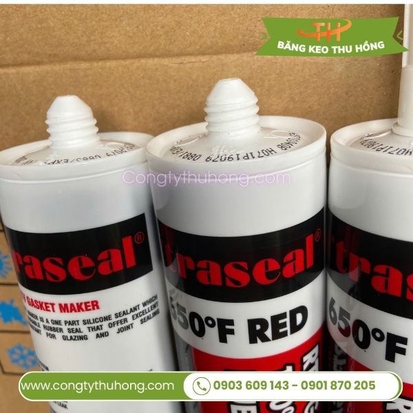Đầu vòi Keo X'traseal 650 F - red 300gr Đầu vòi Keo X'traseal 650 F - red 300gr