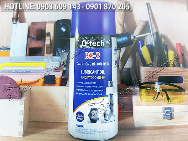Dầu xịt chống rỉ sét và bôi trơn bx-2 chất lượng