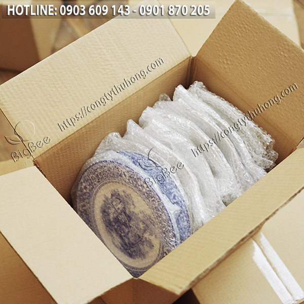 xốp nổ gói hàng dễ vỡ