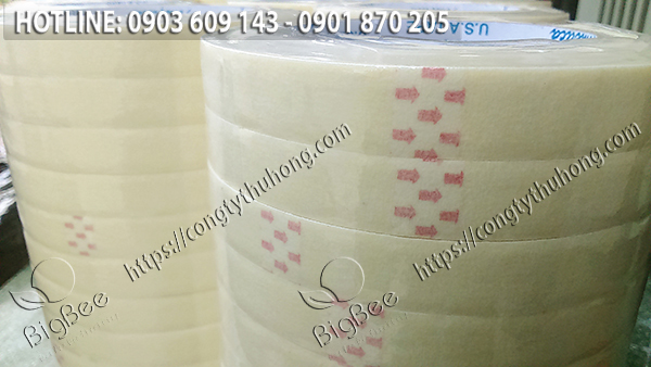 Băng keo giấy màu vàng 1f2