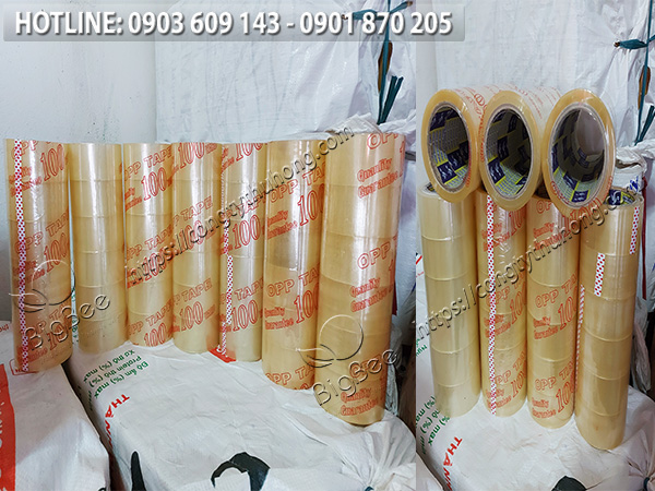 đủ cỡ băng keo trong dán thùng 1