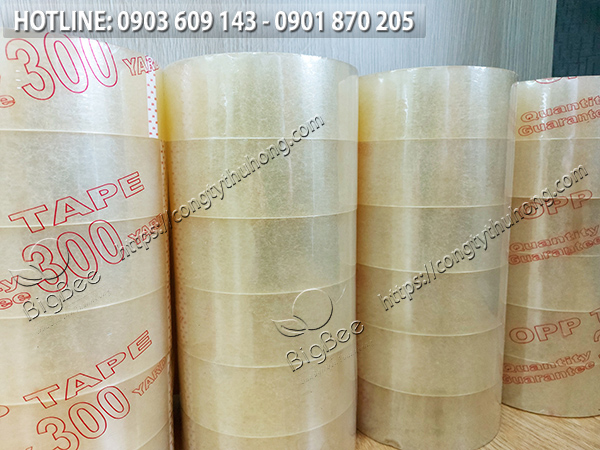 đủ cỡ băng keo trong dán thùng 5