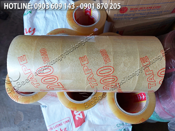 Băng keo trong 200y bán giá sỉ theo đơn đặt hàng Băng keo trong 200y bán giá sỉ theo đơn đặt hàng