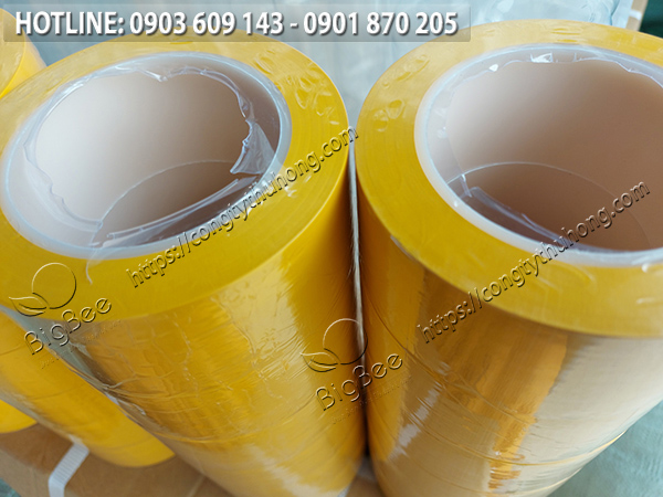 băng keo dán nền với cấu tạo lõi nhựa