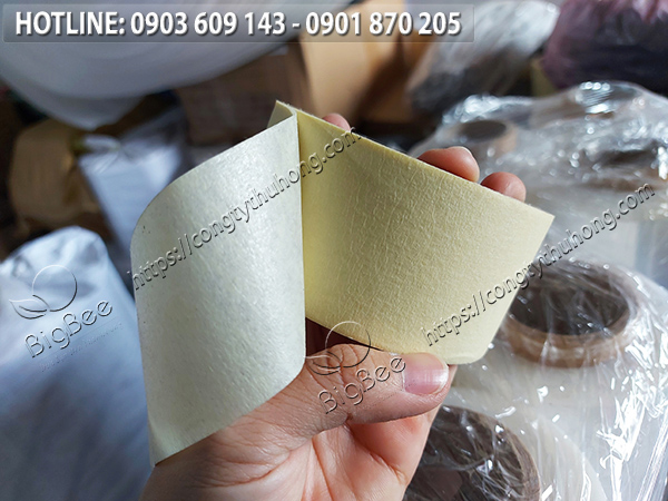 giá sỉ giá rẻ băng keo giấy vàng tốt 2