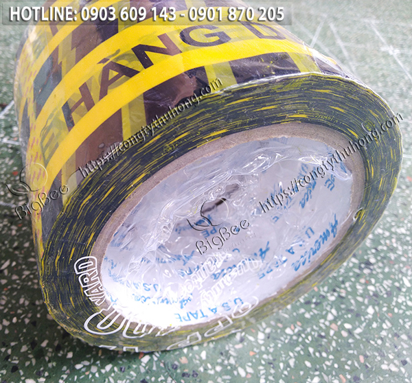 Băng keo in chữ hàng dễ vỡ