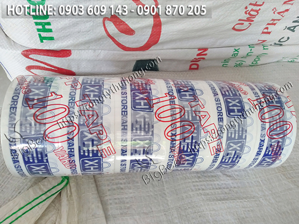 Băng keo có in chữ và logo