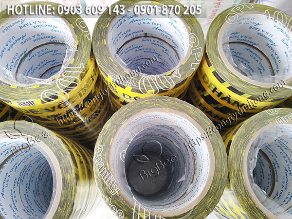 Băng keo in chữ hàng dễ vỡ