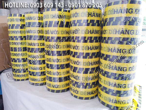 Băng keo in chữ hàng dễ vỡ