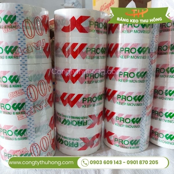 Băng keo dán nền in logo theo yêu cầu Băng keo dán nền in logo theo yêu cầu