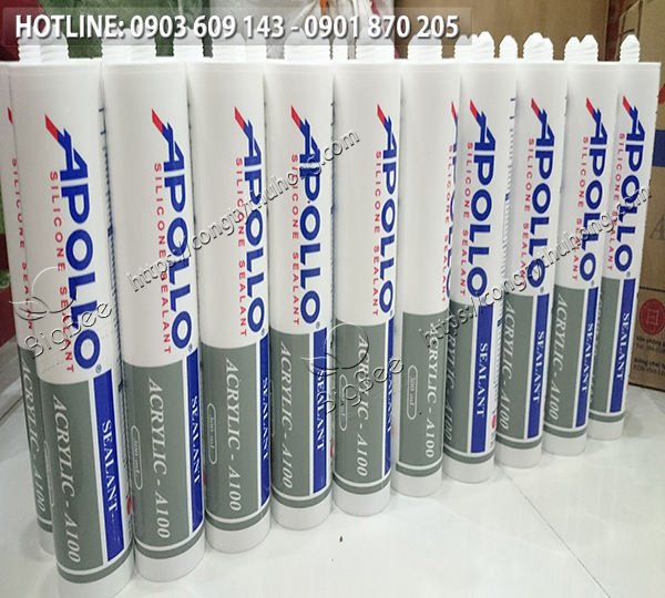 Keo apollo silicone a100