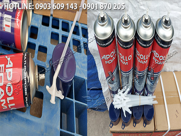 keo apollo foam trương nở 1