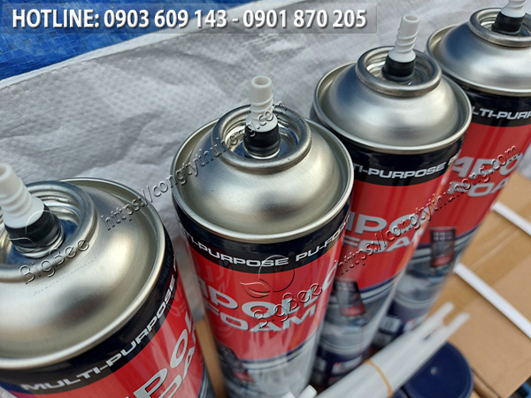 keo bọt nở xịt trang trí gương apollo foam 3