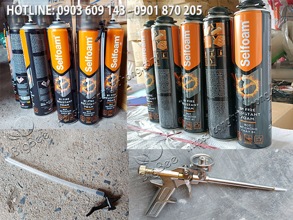 Keo chống cháy selfoam b1 sỉ rẻ 1 Keo chống cháy selfoam b1 sỉ rẻ 1