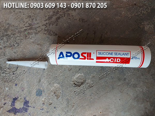 keo dán thi công bề mặt nhôm aposil acid 1
