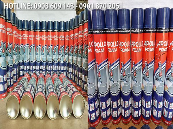 keo foam chống thấm bọt nở apollo chất lượng 3