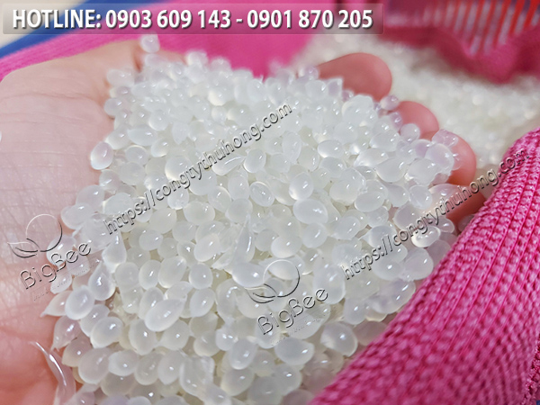 keo hạt dán cạnh nóng chảy màu trong 2