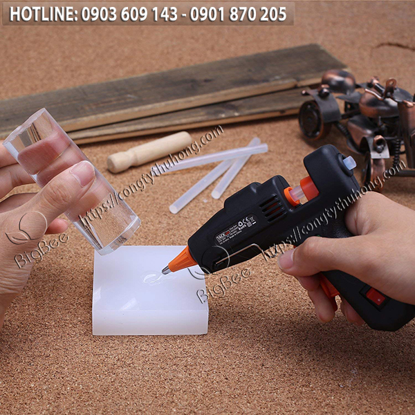 Keo nến silicone dán trang trí